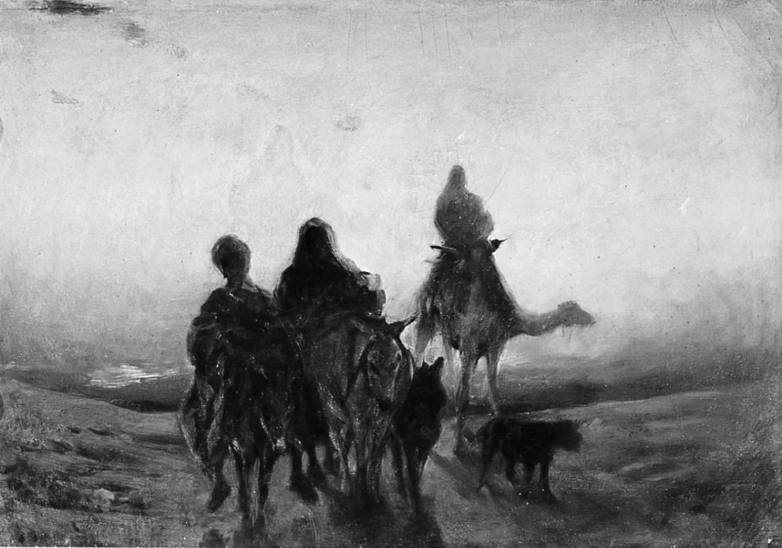 Stefano - Cammelli nel deserto, Gallerie degli Uffizi, Galleria d’arte moderna, Firenze
